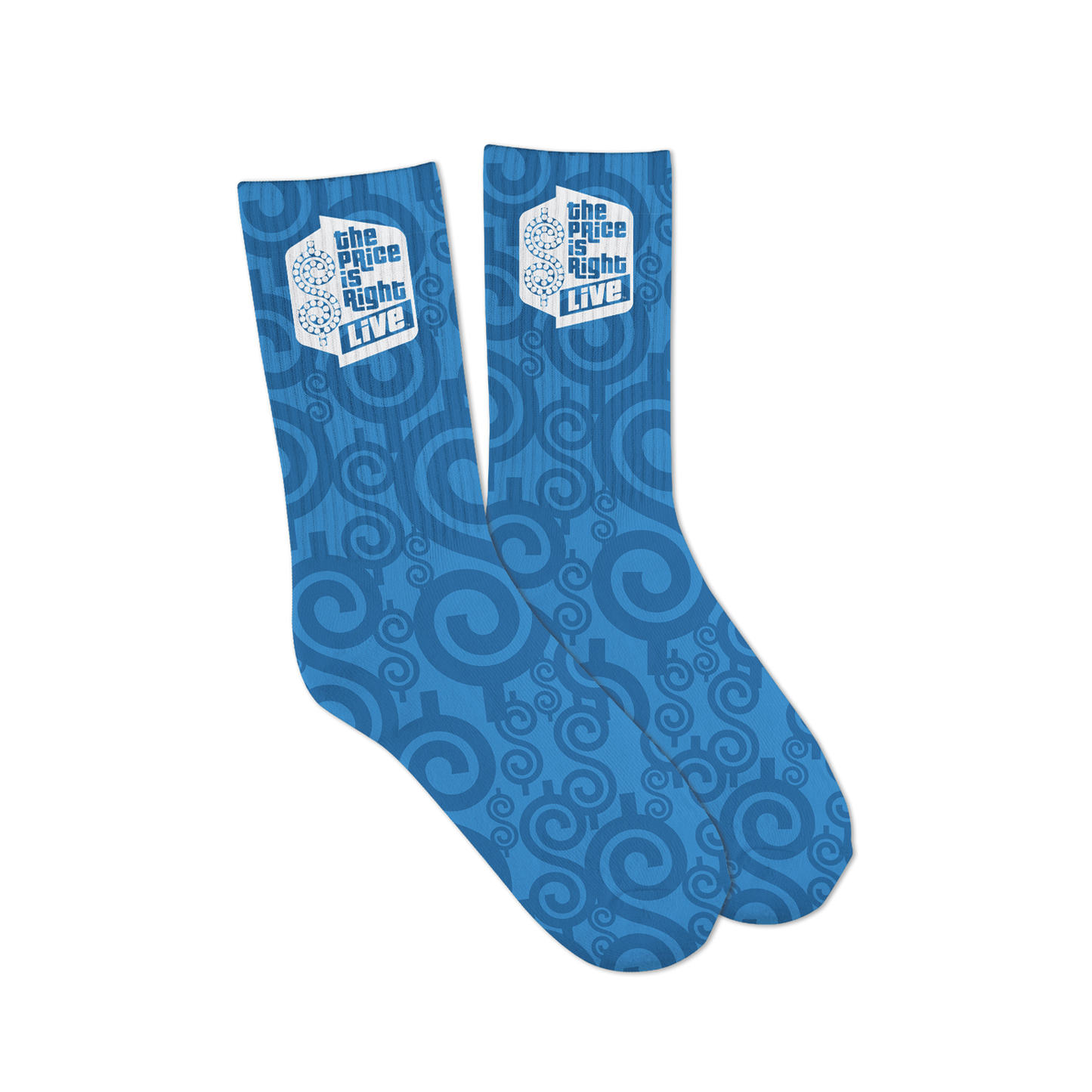 THE PRICE IS RIGHT LOGO SOCKS